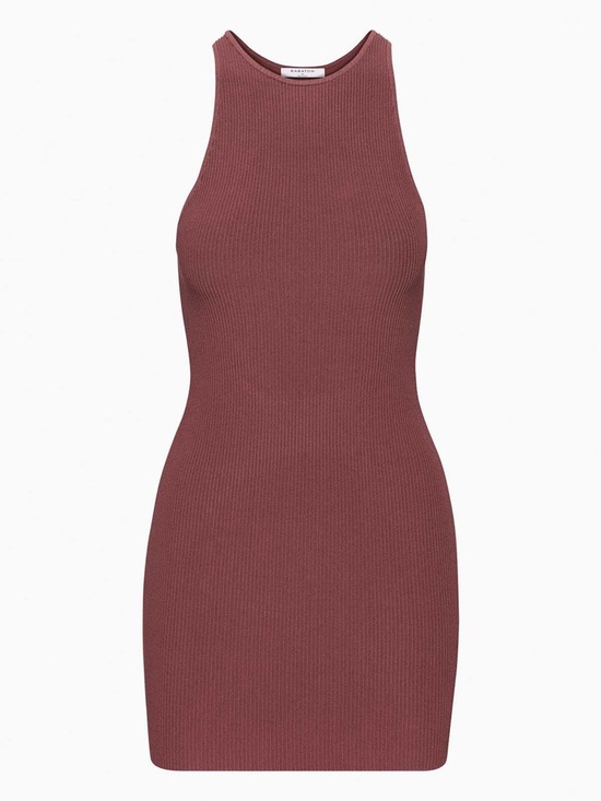 Babaton Dresses & Skirts - Aritzia Babaton Sculpt Knit Winslet Open Back Mini Dress